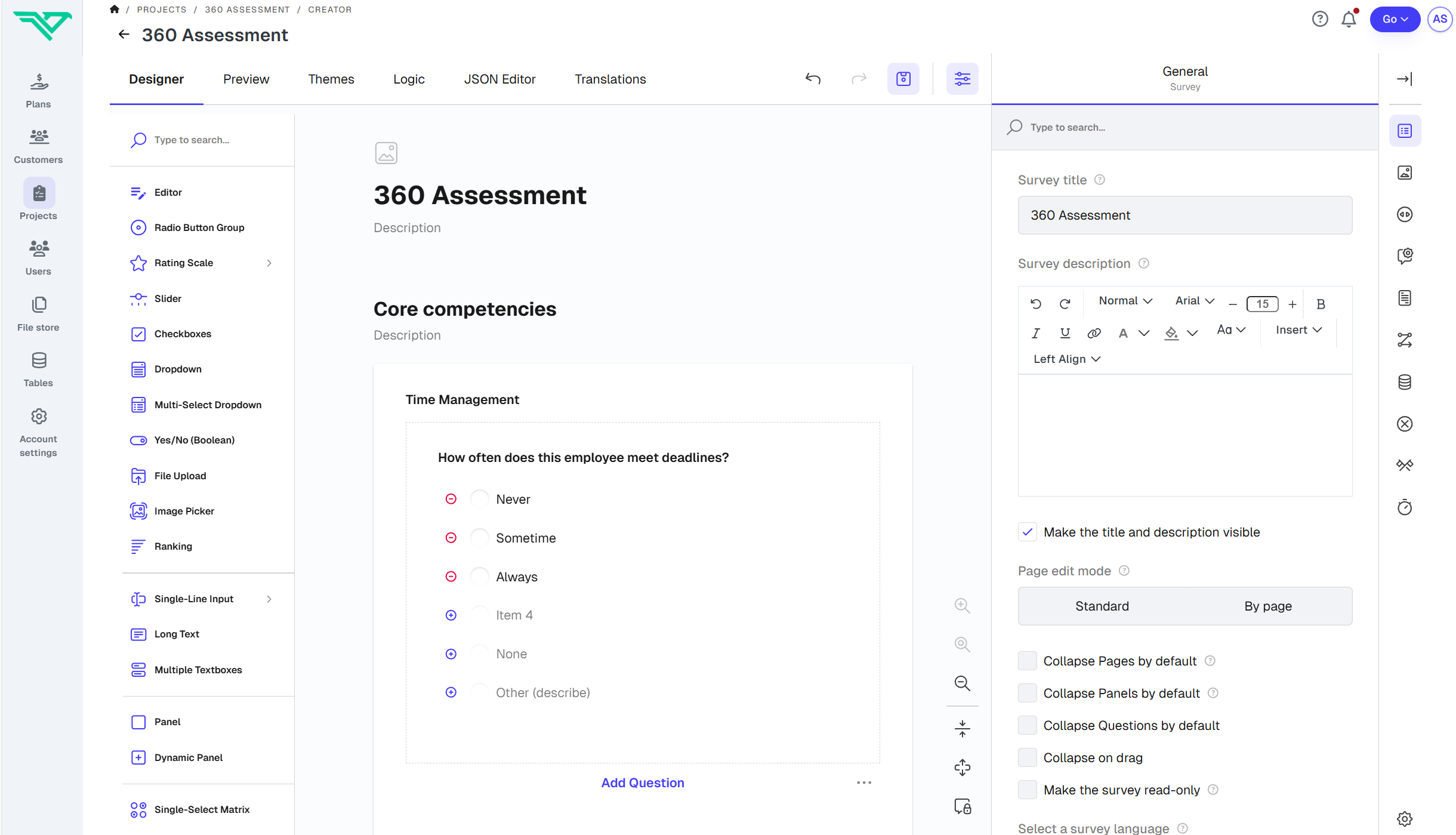 Behavioral Assessment