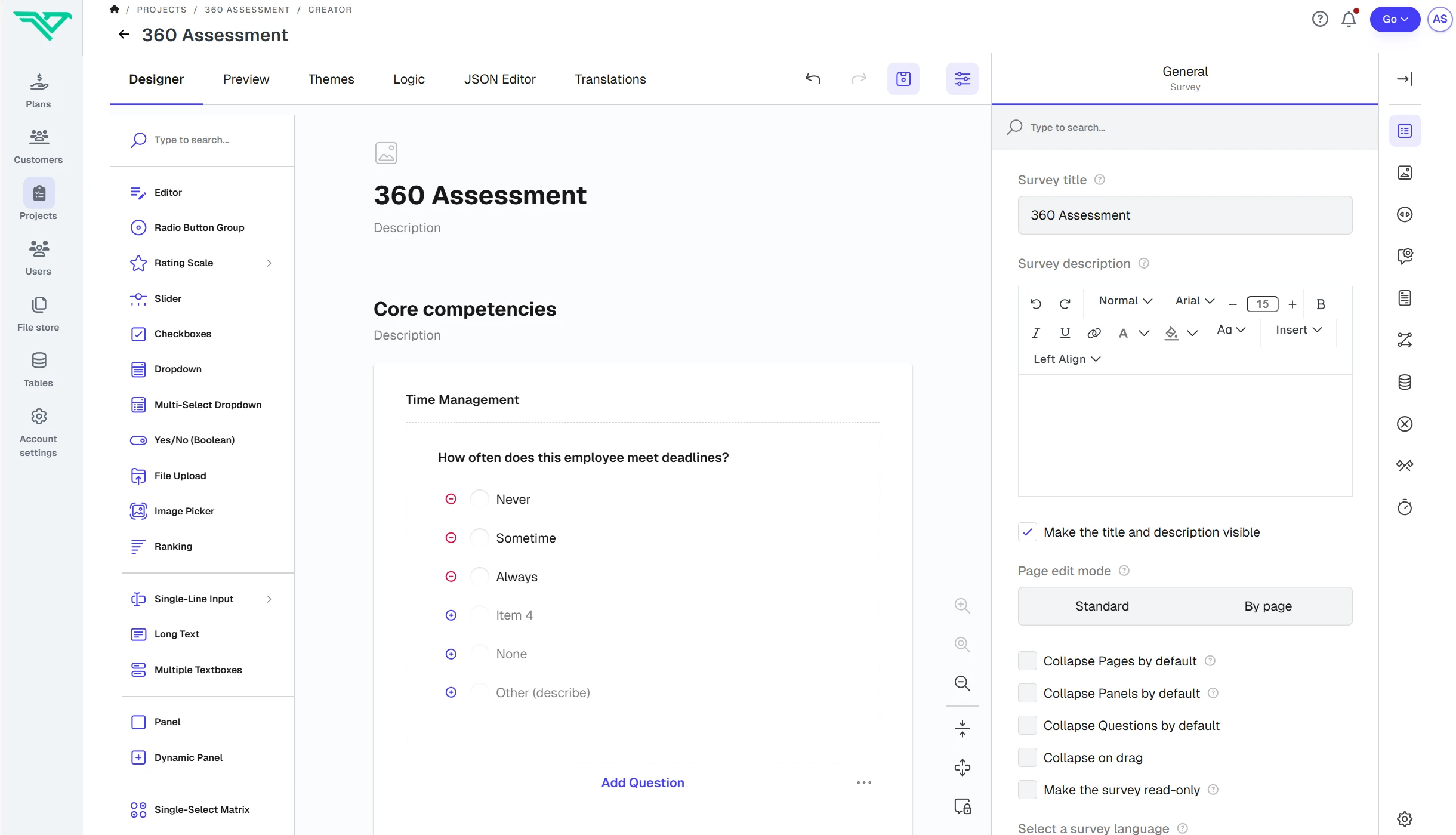 Interactive Behavioral Assessments